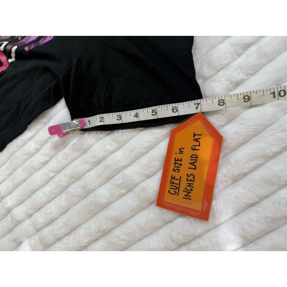 Netflix Squid Game Guards Logo Men's Large Black Purple Graphic T-Shirt - Picture 7 of 10